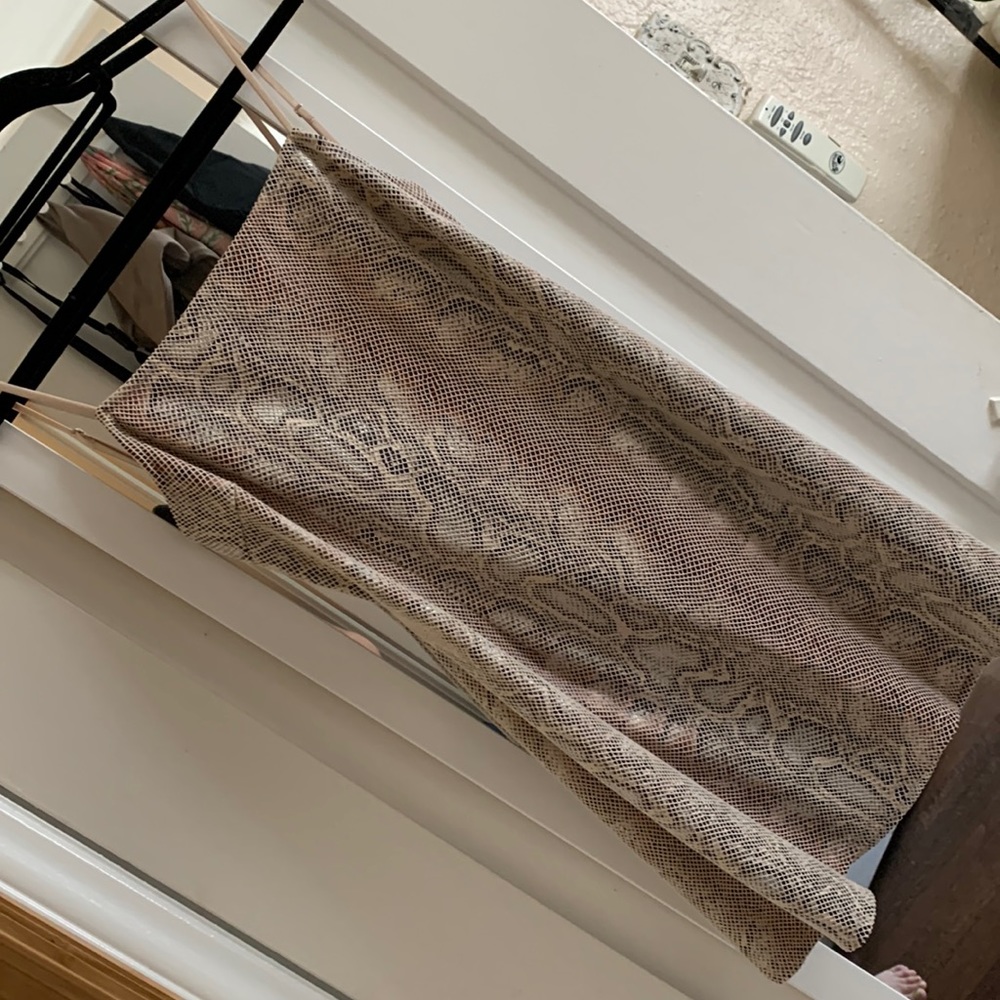 Urban outfitters backless snake dress